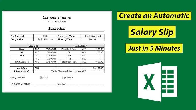 Download Salary Slip Format in PDF – Free Templates for 2025 Download Salary Slip Format in PDF – Free Templates for 2025